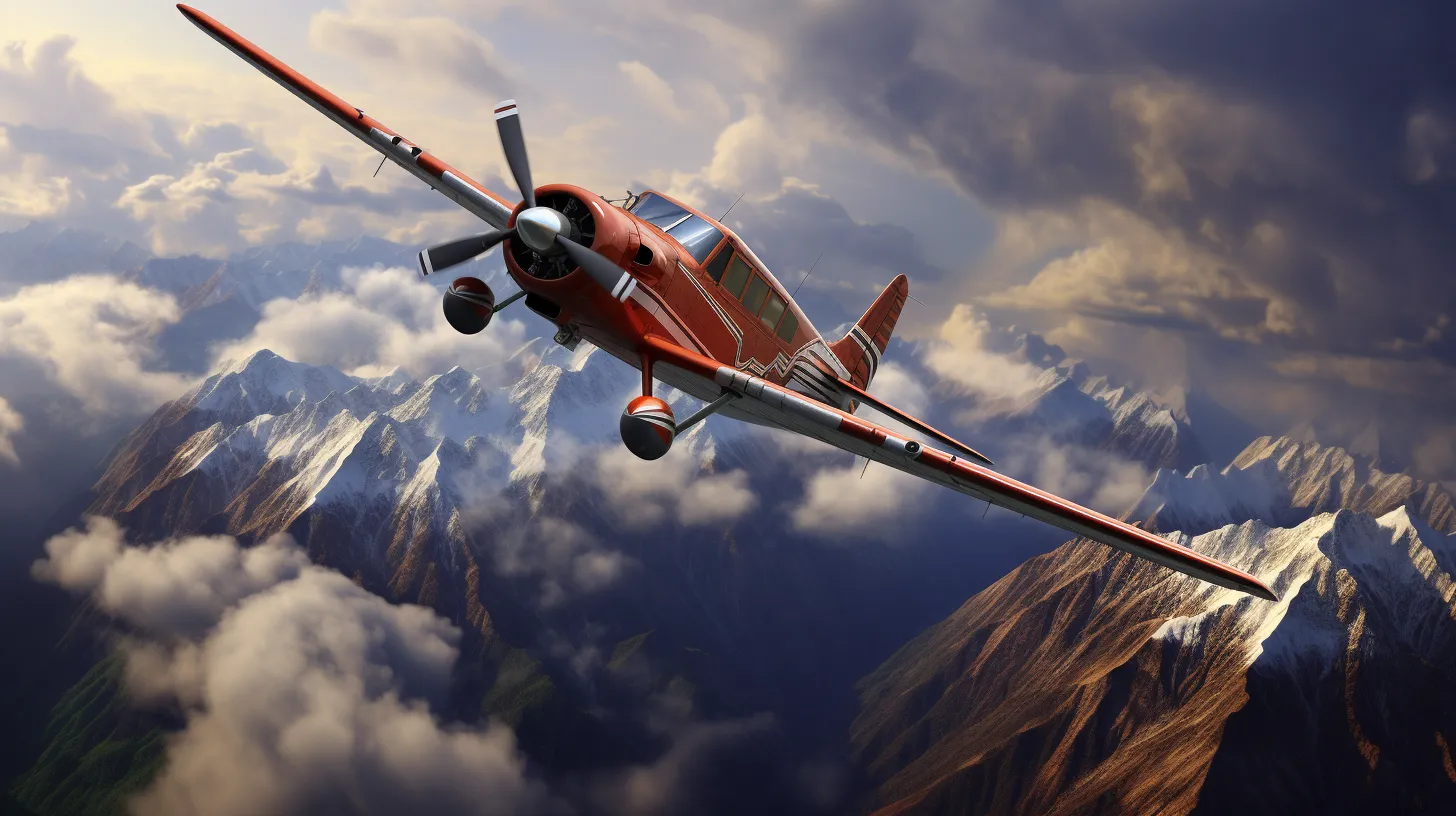 The beautiful blue sky above some mountains